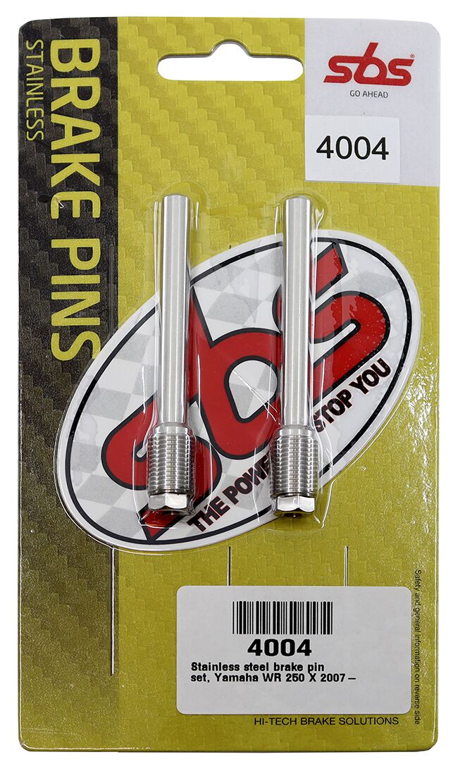 BRAKE PAD PINS STAINLESS STEEL 304, MX & ENDURO