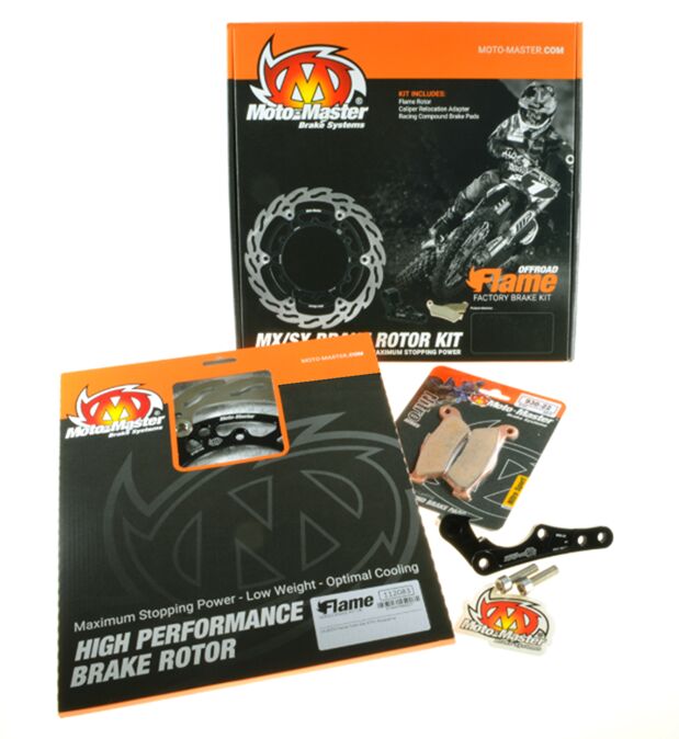 BRAKE ROTOR KIT FLOATING FLAME 270MM