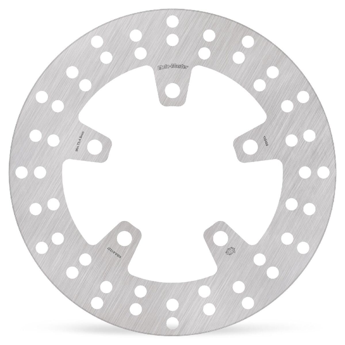 BRAKE ROTOR FIXED HALO ROUND NATURAL