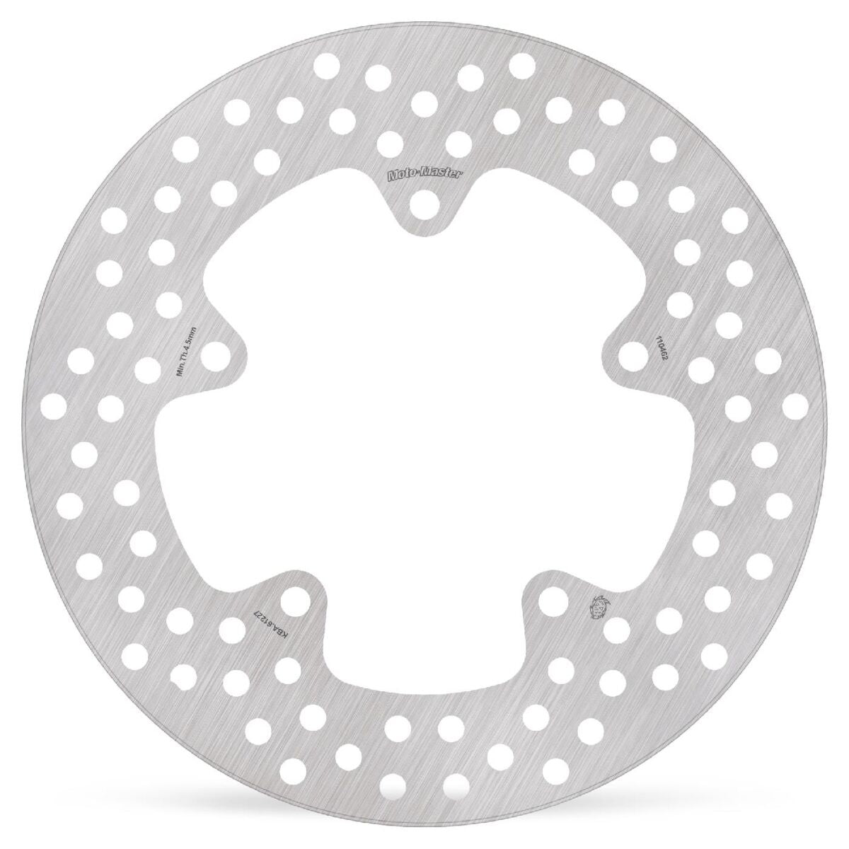 BRAKE ROTOR FIXED HALO ROUND NATURAL