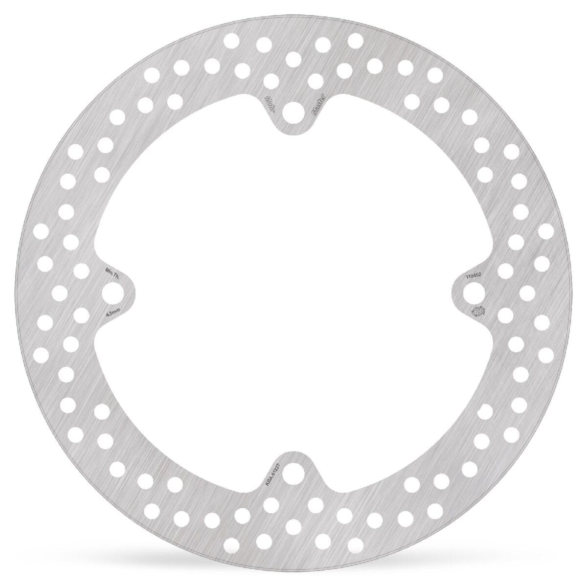 BRAKE ROTOR FIXED HALO ROUND NATURAL