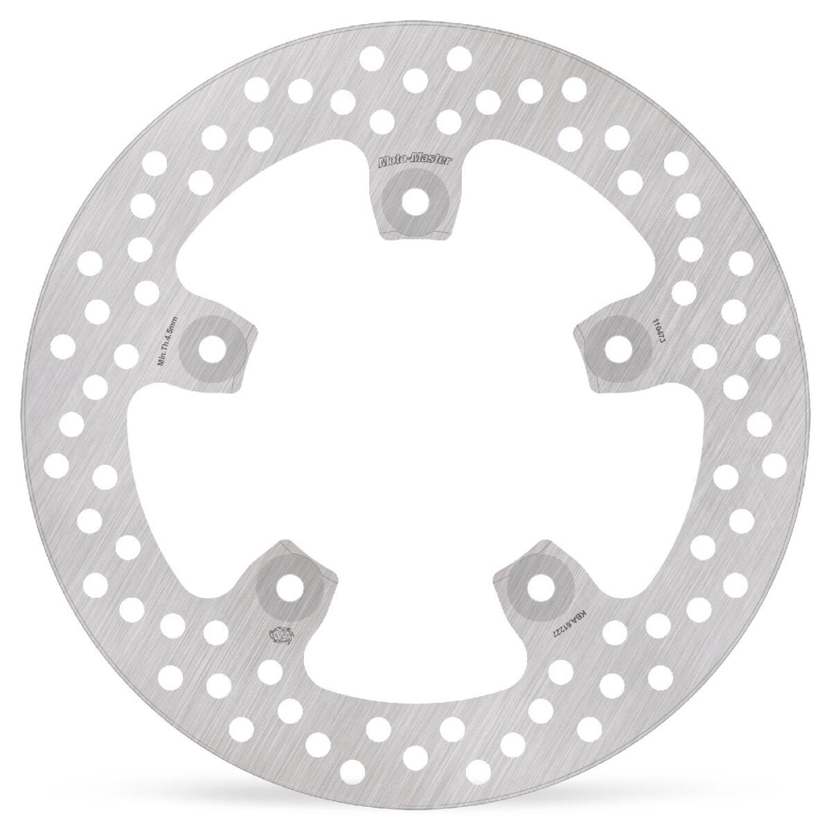 BRAKE ROTOR FIXED HALO ROUND NATURAL