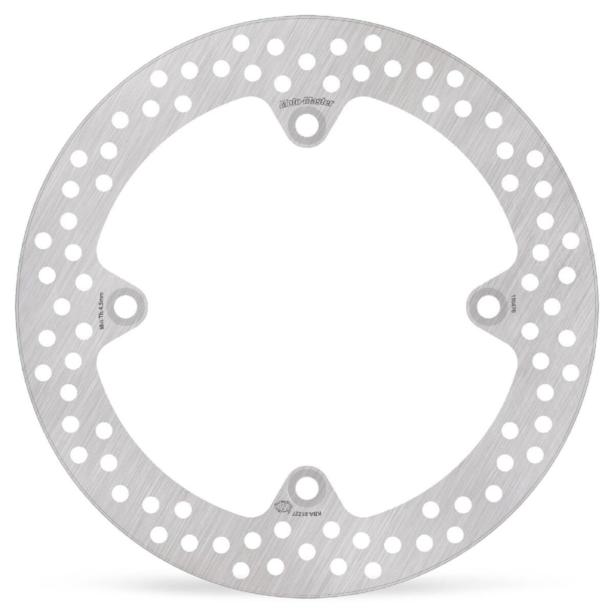 BRAKE ROTOR FIXED HALO ROUND NATURAL