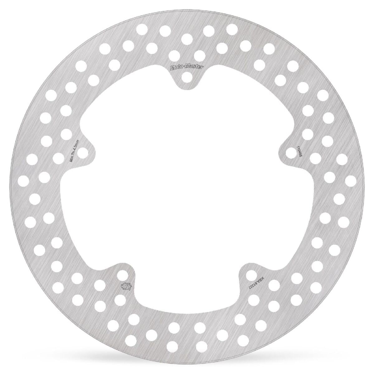 BRAKE ROTOR FIXED HALO ROUND NATURAL