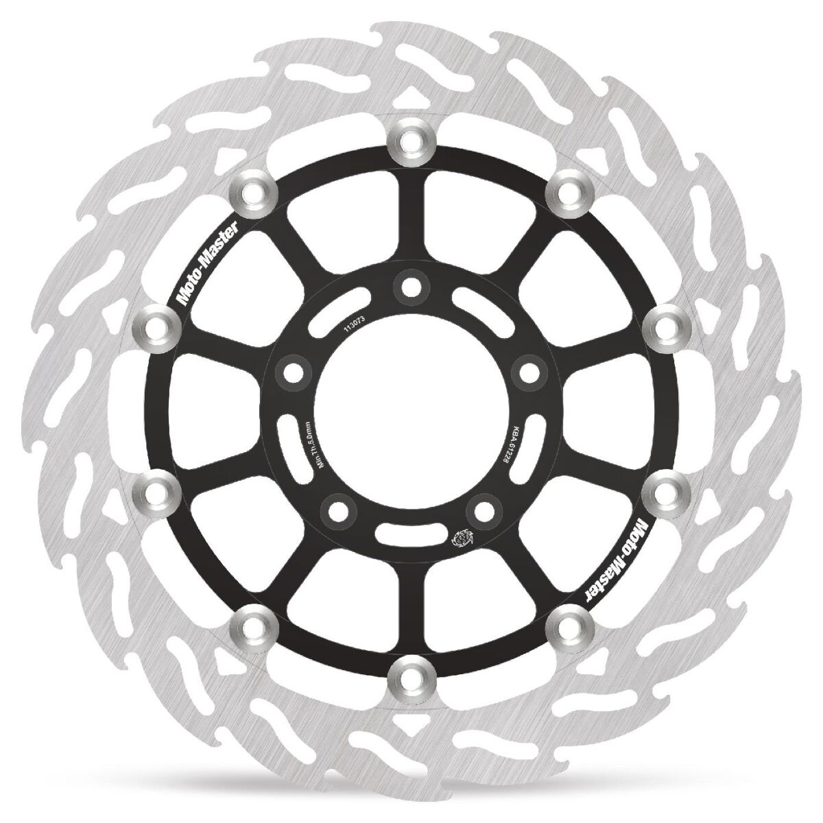 BRAKE ROTOR FLOATING FLAME BLACK