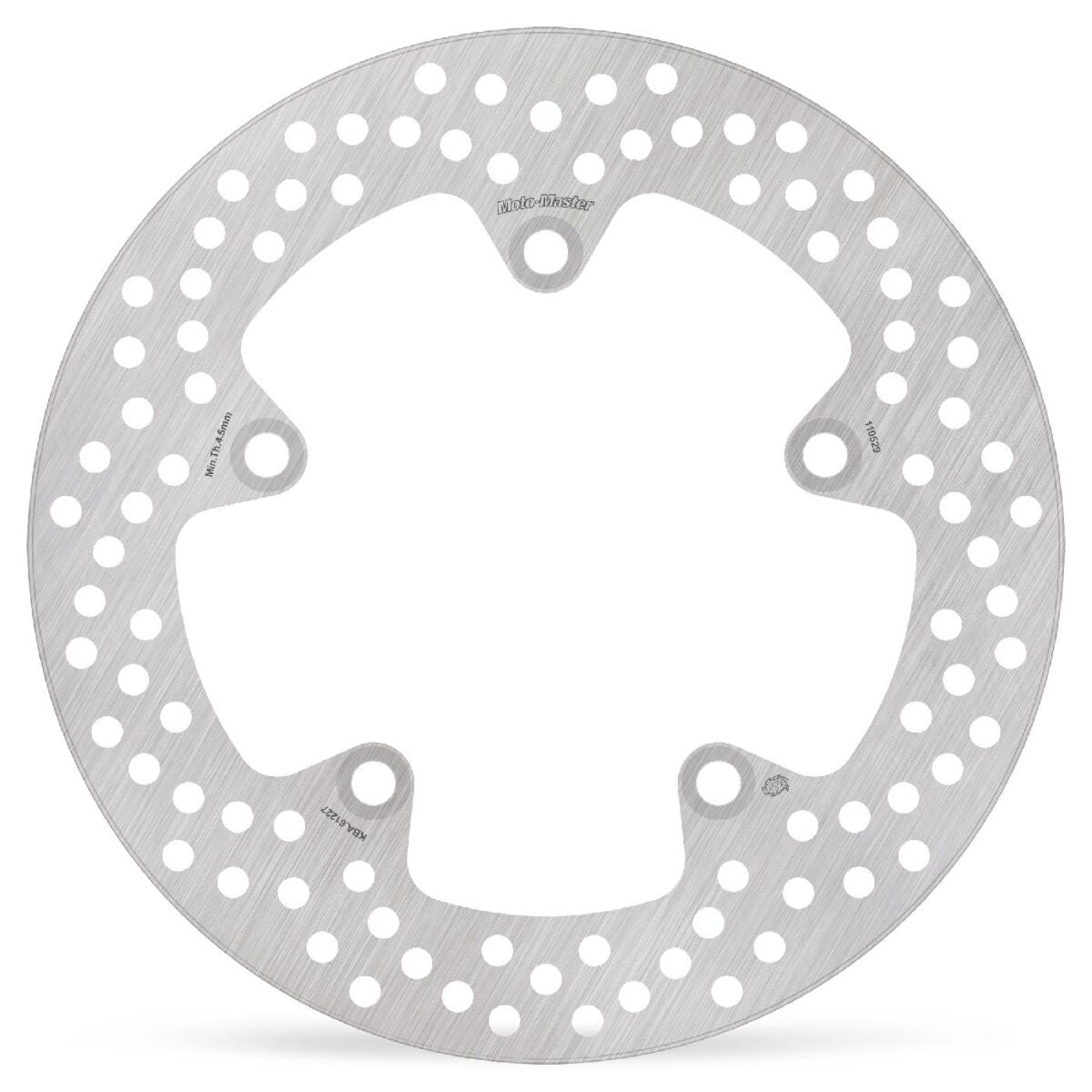 BRAKE ROTOR FIXED HALO ROUND NATURAL