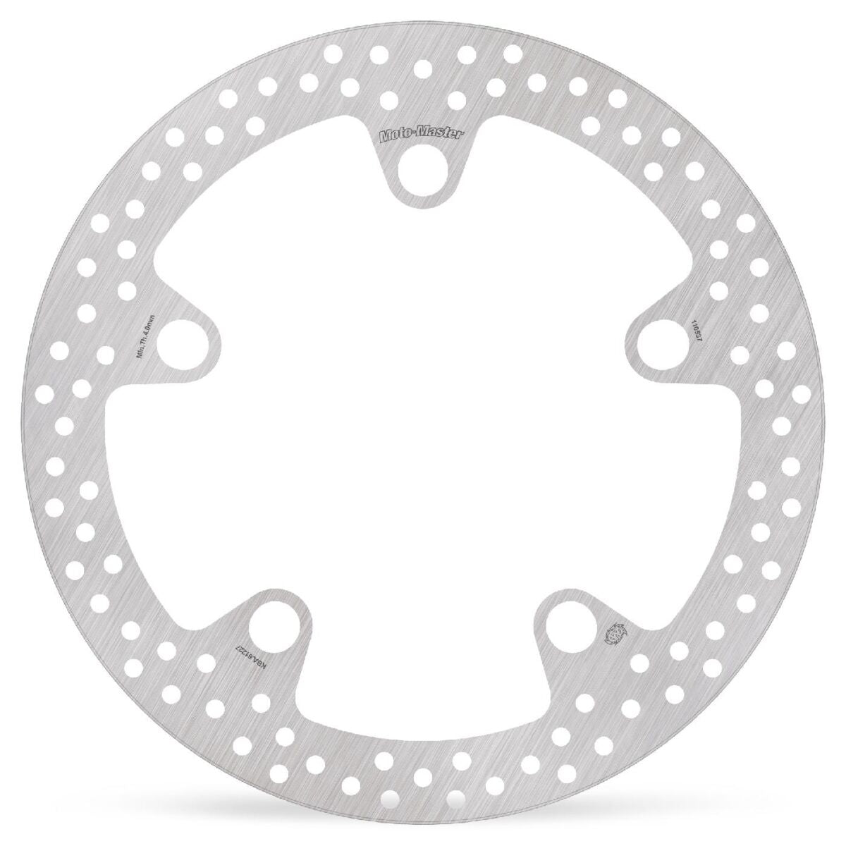 BRAKE ROTOR FIXED HALO ROUND NATURAL
