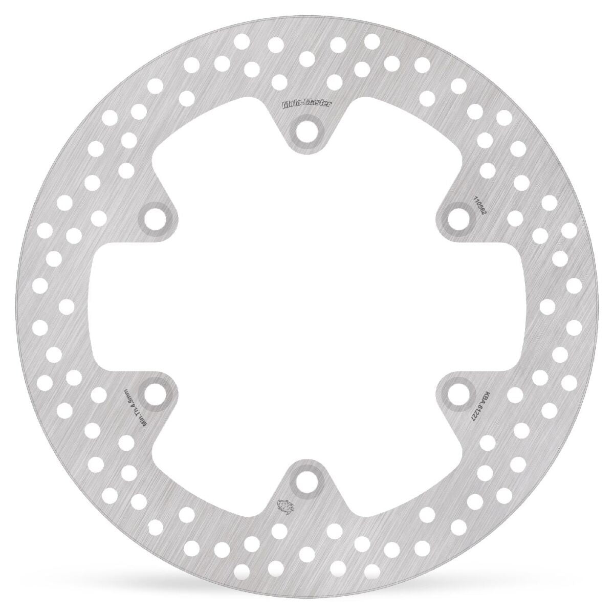 BRAKE ROTOR FIXED HALO ROUND NATURAL