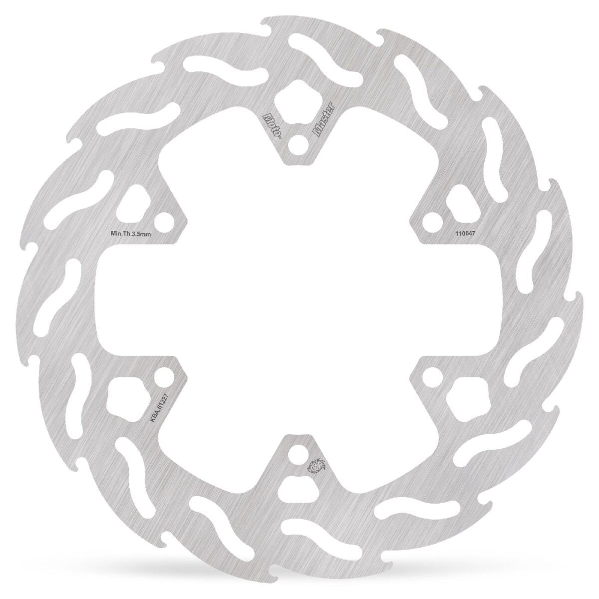 BRAKE ROTOR FIXED FLAME FLAMED NATURAL