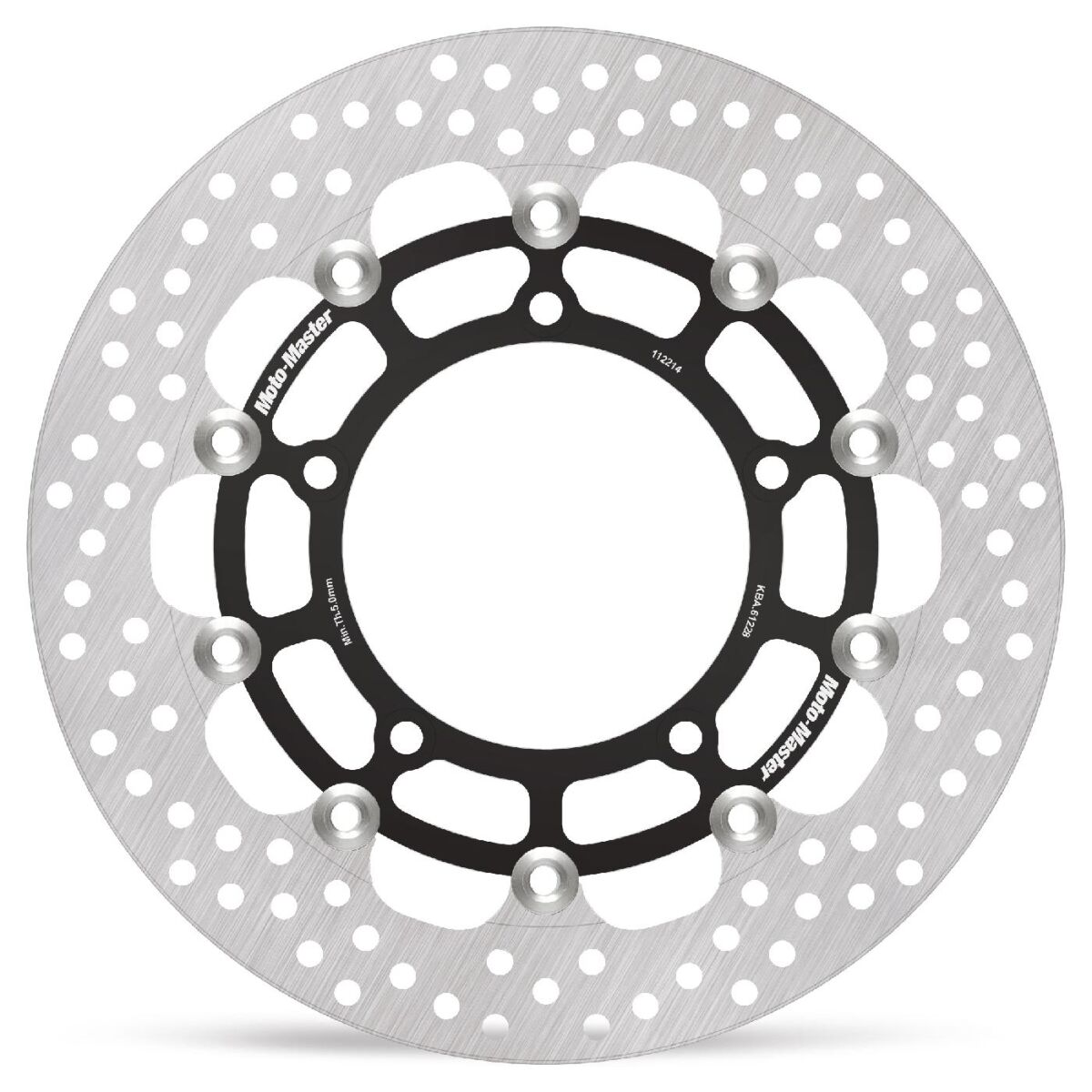 BRAKE ROTOR FLOATING HALO RACING ROUND