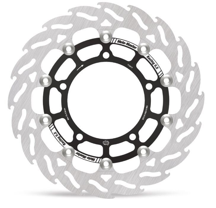 BRAKE ROTOR FLOATING FLAME RACE