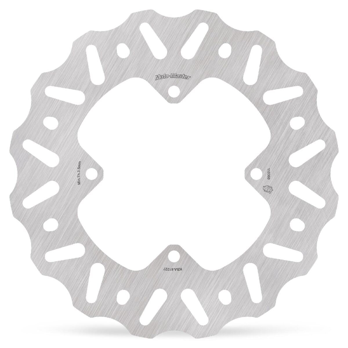 BRAKE ROTOR FIXED ydelse CONTOURED NATURAL
