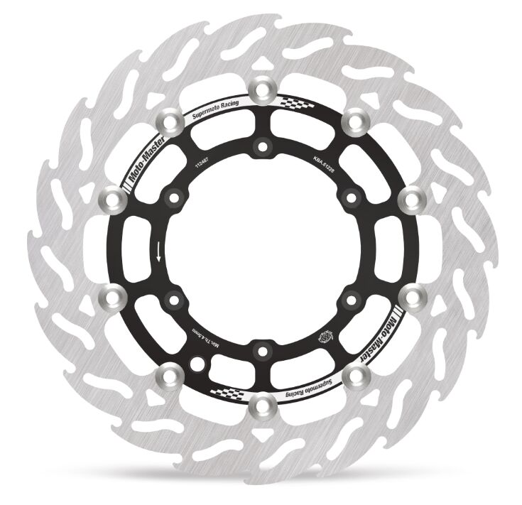 BRAKE ROTOR SUPERMOTO RACING FLAME