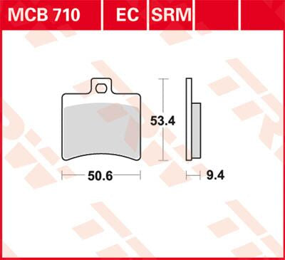 BRAKE PAD ALLROUND ORGANIC