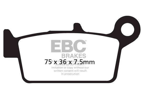 BRAKE PAD SFA SERIES ORGANIC SCOOTER