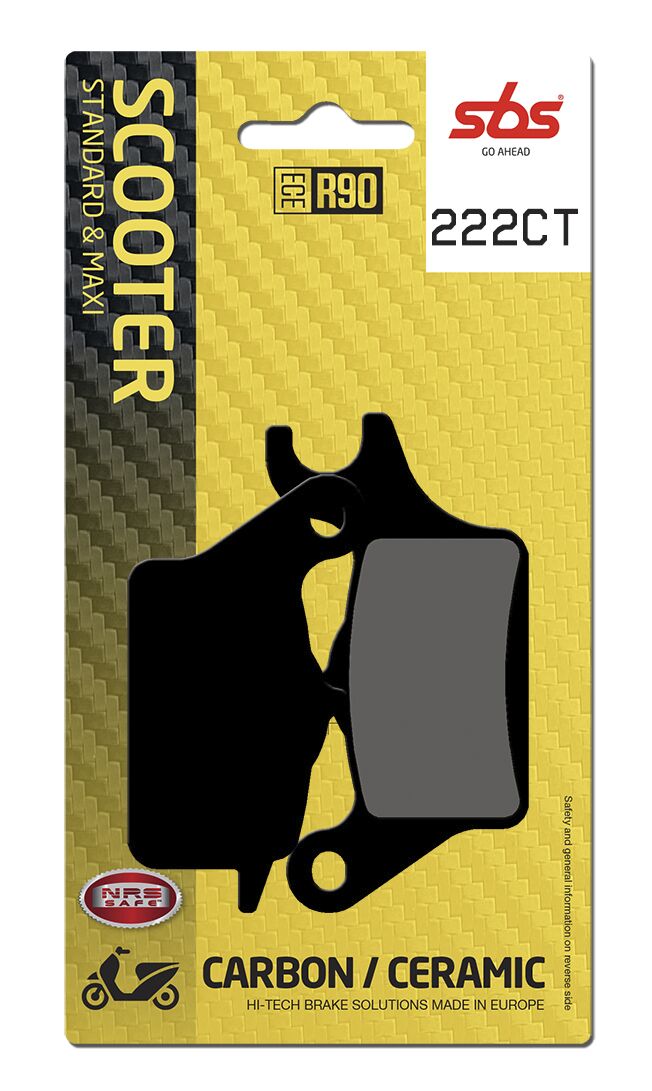 BRAKE PAD CARBON CERAMIC HI-TECH SCOOTER