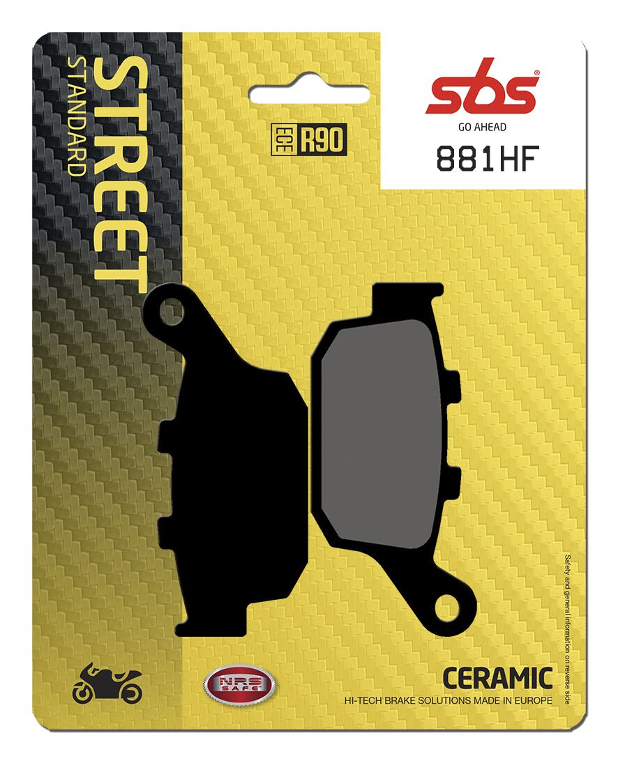 BRAKE PAD CERAMIC STREET