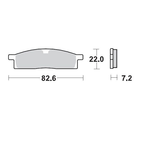 BRAKE PAD OFFROAD SINTER PRO RACING GP