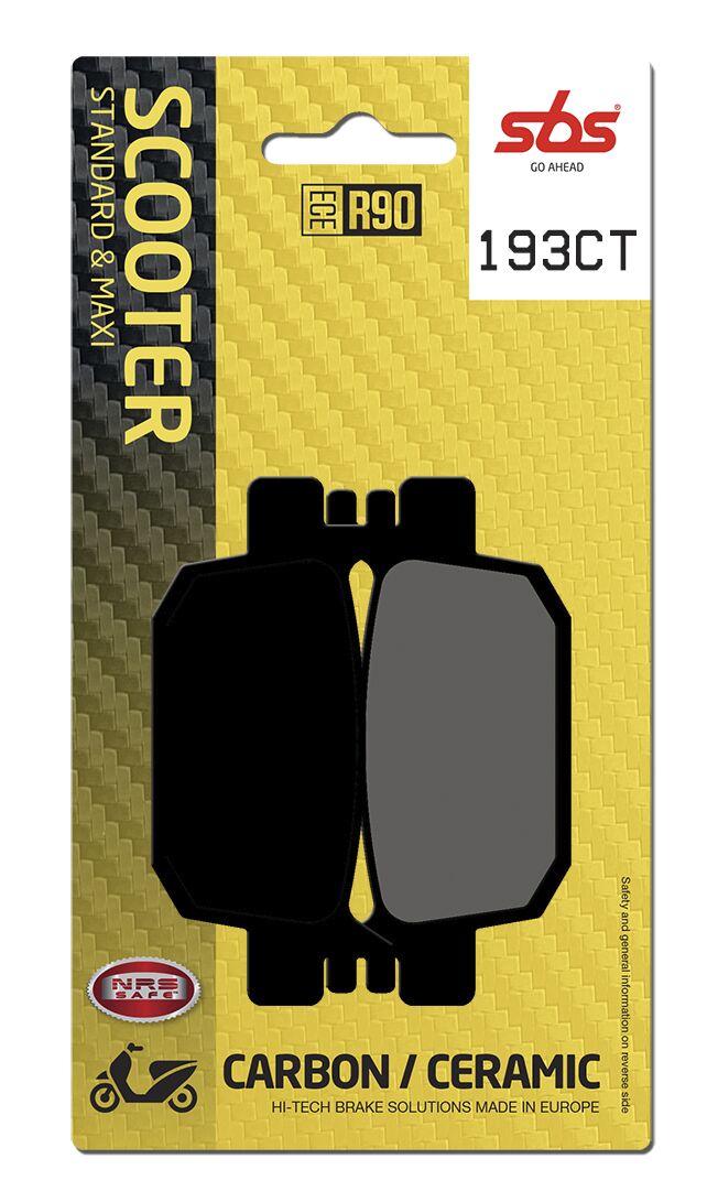 BRAKE PAD SBS 193CT