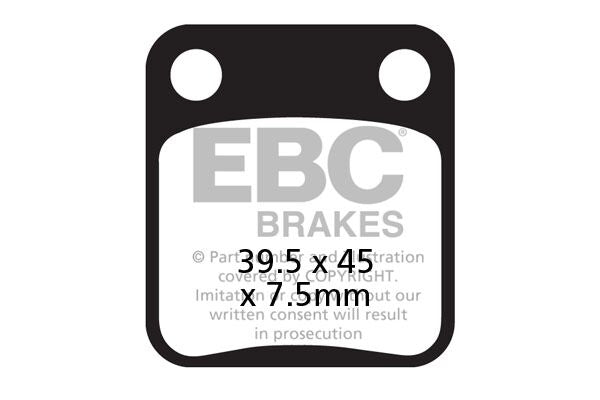 BRAKE PAD SFA-HH SERIES SINTERED METAL