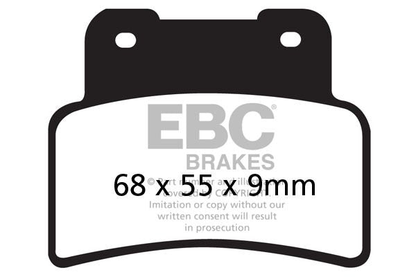 BRAKE PAD SFA-HH SERIES SINTERED METAL SCOOTER