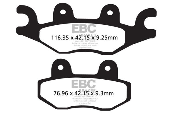 BRAKE PAD FA-R SERIES SINTERED METAL