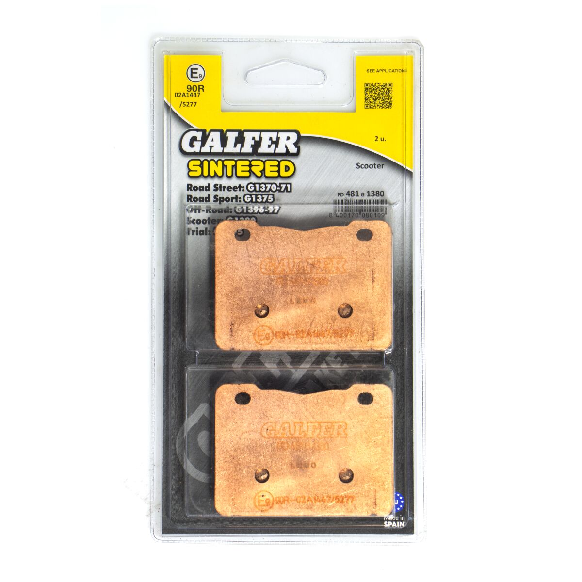 BRAKE PAD SINTERED SCOOTER