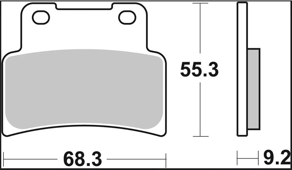 BRAKE PAD SINTER LA