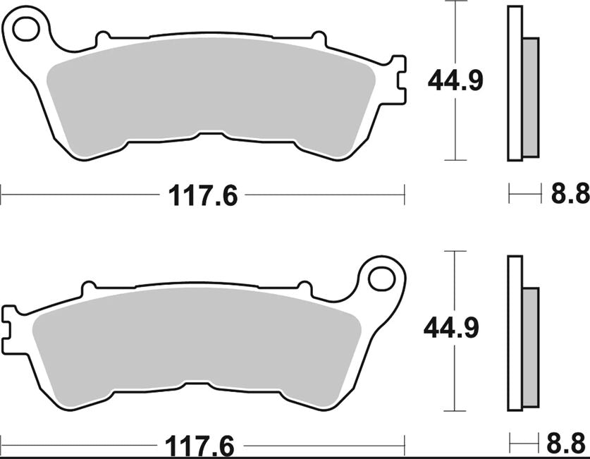 BRAKE PAD SINTER LA