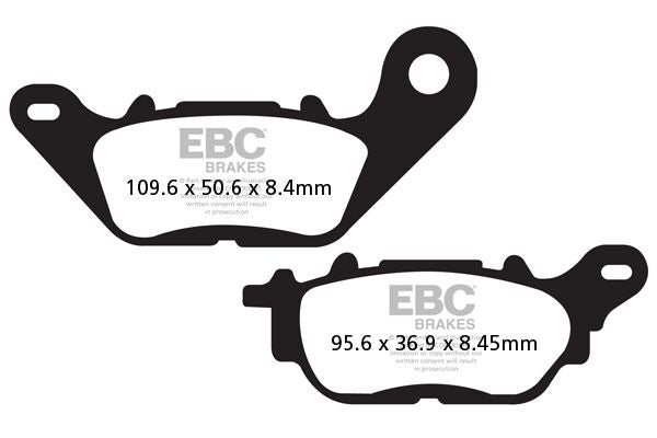 BRAKE PAD FA SERIES ORGANIC