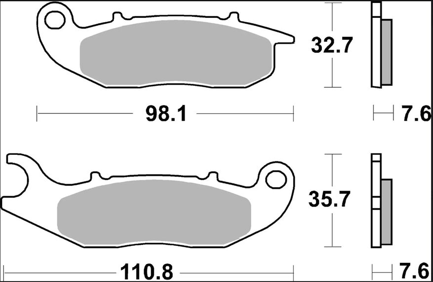 BRAKE PAD CC CARBON CERAMIC