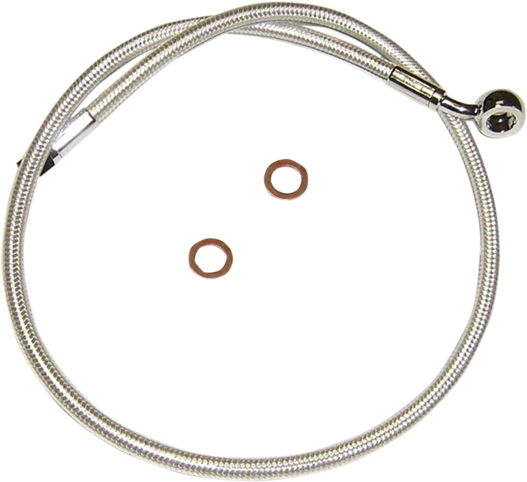 BRAKE LINE FRONT UPPER ABS DESIGNER CLEAR JACKET STERLING CHROMITE® II NATURE