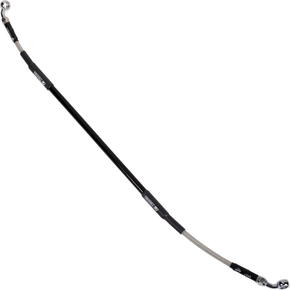 Stainless Steel Braided Brake Line - REAR