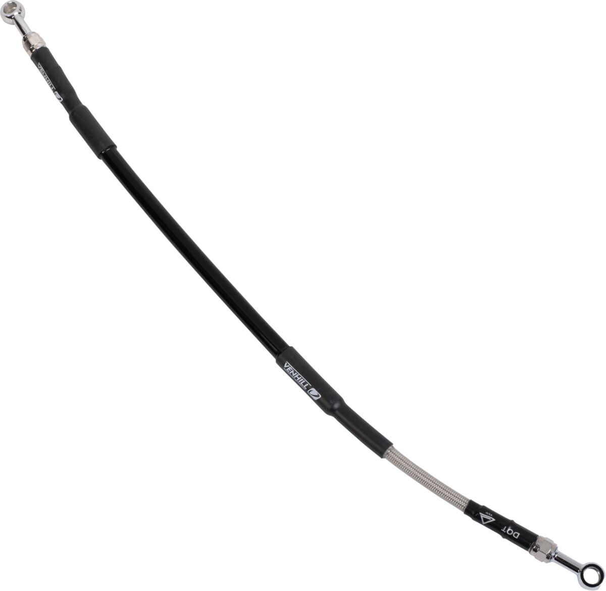 Stainless Steel Braided Brake Line - REAR