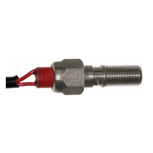 BANJO BOLT SINGLE WITH BRAKELIGHT SWITCH STAINLESS-STEEL 3/8x24 JIC/UNF
