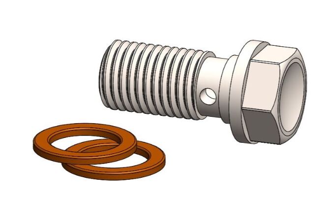BANJO BOLT M8X1.00