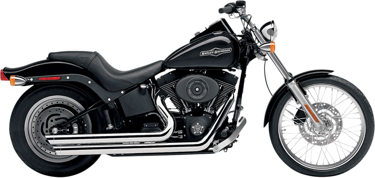 SPEEDSTER SLASH DOWN EXHAUST WITH POWERPORT CHROME