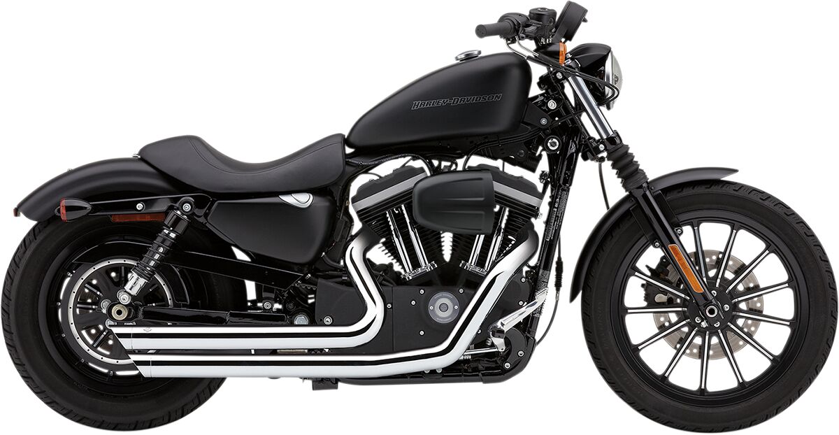 SPEEDSTER SLASH DOWN EXHAUST WITH POWERPORT CHROME HD