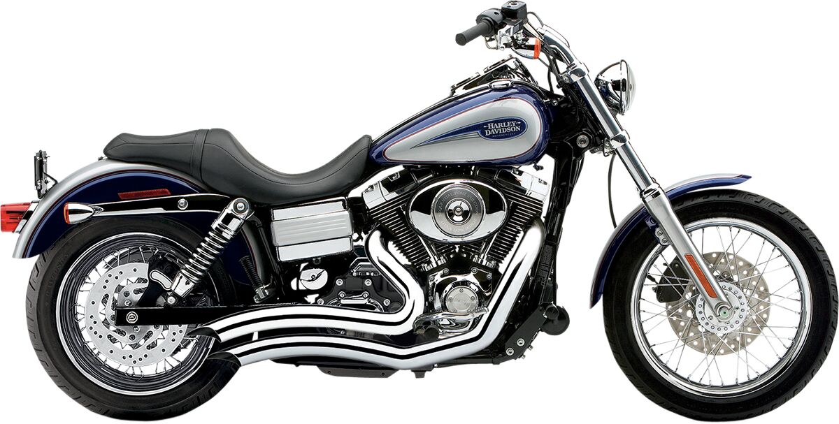 SPEEDSTER SWEPT EXHAUST WITH POWERPORT CHROME HD