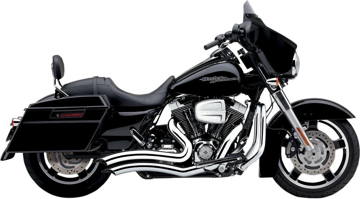 SPEEDSTER SWEPT EXHAUST WITH POWERPORT CHROME HD