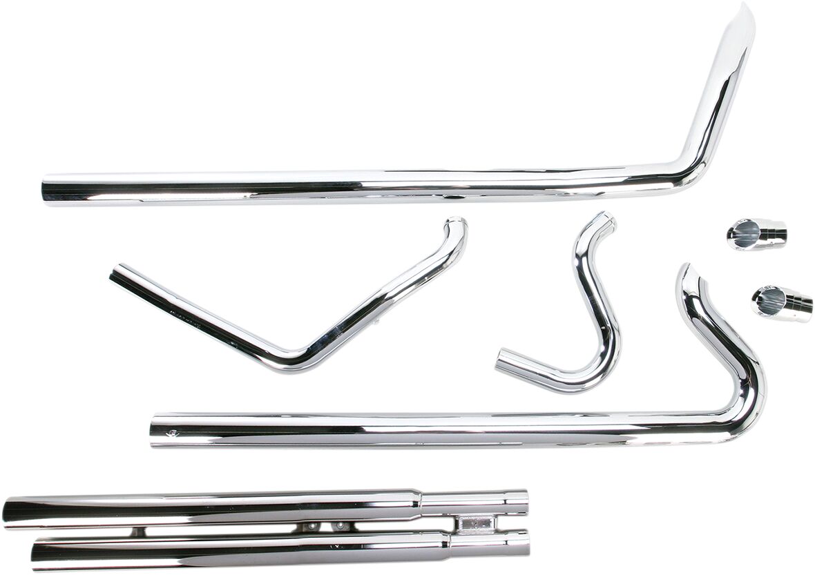 SPEEDSTER SLASH DOWN EXHAUST WITH POWER PORT CHROME HD