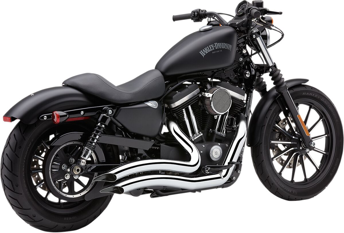 SPEEDSTER SHORT SWEPT CHROME EXHAUST SYSTEM