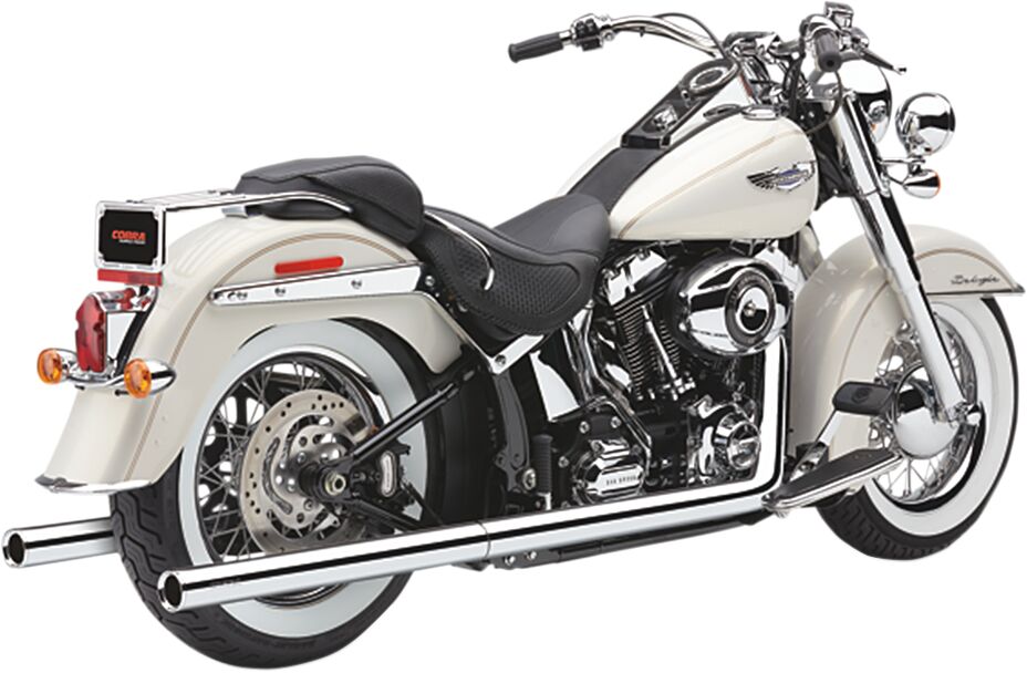 TRUE DUALS EXHAUST SYSTEM CHROME WITH BILLET TIPS