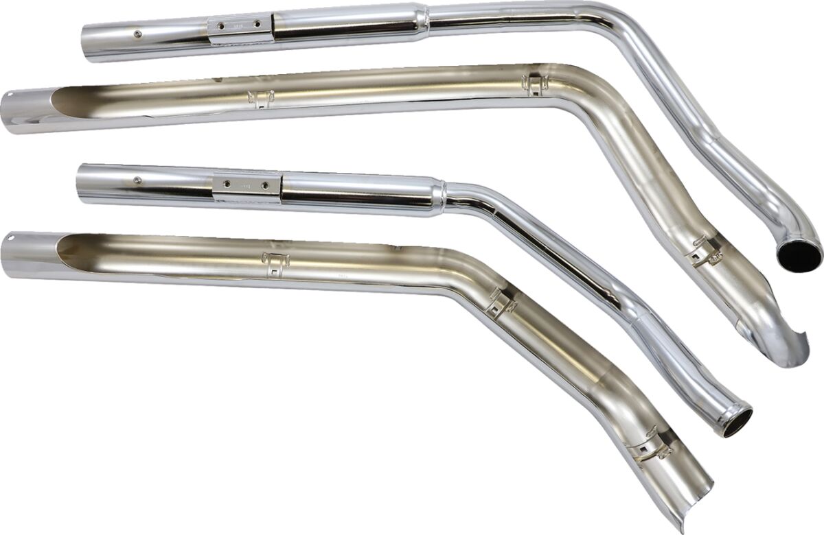 DRAGSTER EXHAUST SYSTEM CHROME