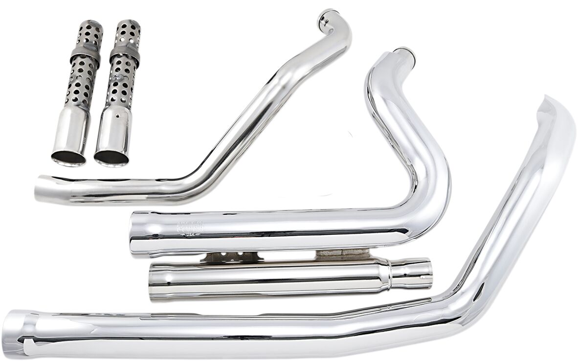 EXHAUST SYSTEM SPEEDSTER 909 SHORT 2-INTO-2 CHROME