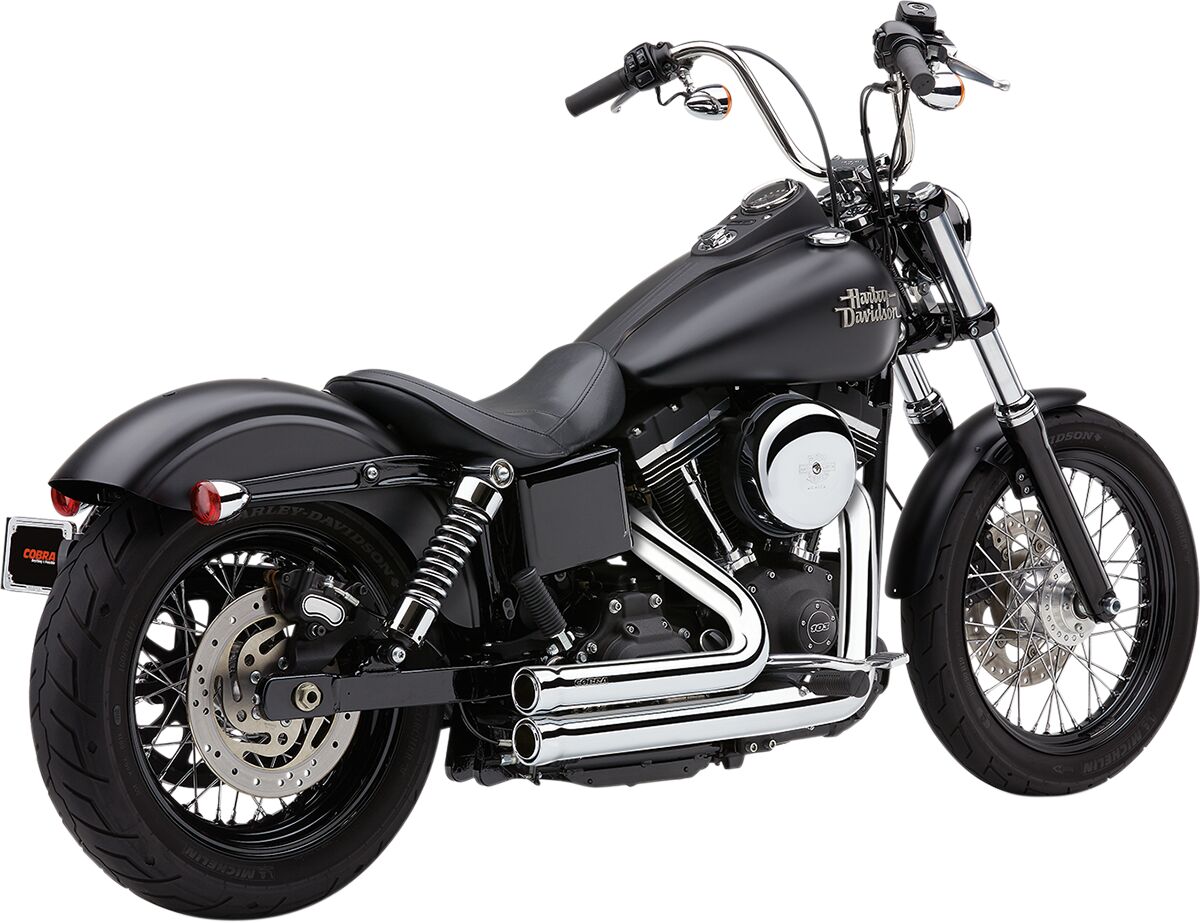 EXHAUST SYSTEM SPEEDSTER 909 SHORT 2-INTO-2 CHROME