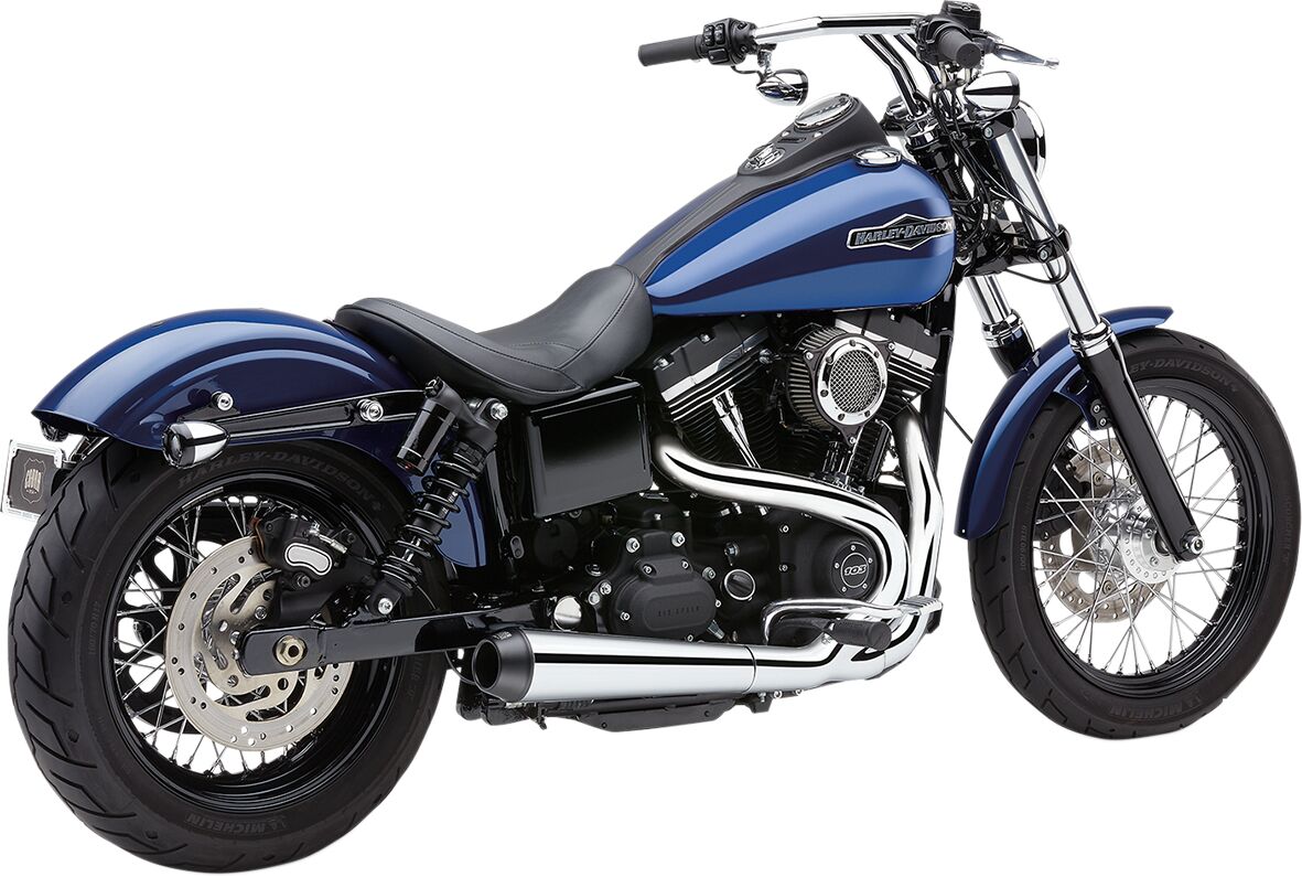 EXHAUST SYSTEM EL DIABLO 2-INTO-1 CHROME/BLACK