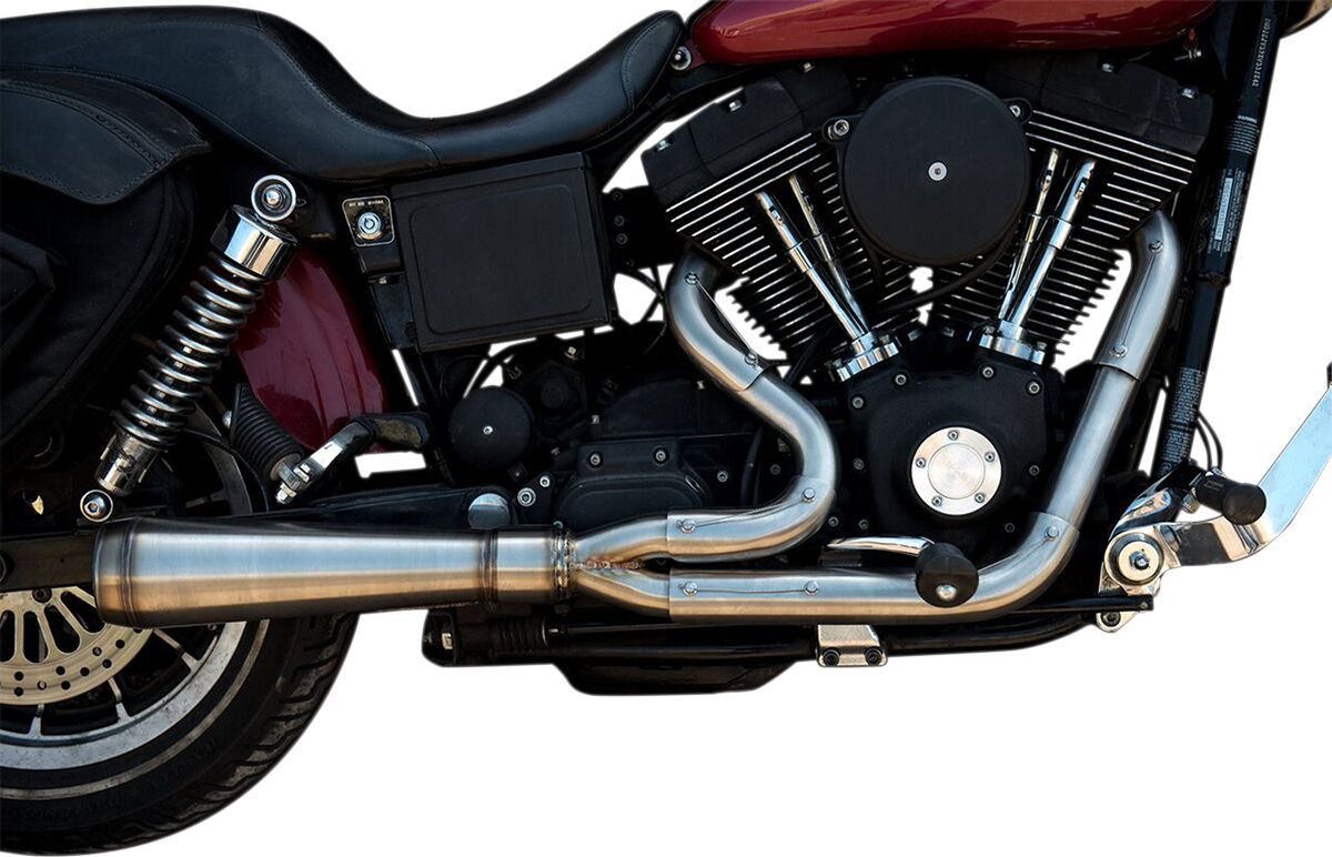 EXHAUST SYSTEM ASSAULT 2-INTO-1 STAINLESS STEEL TAPERED