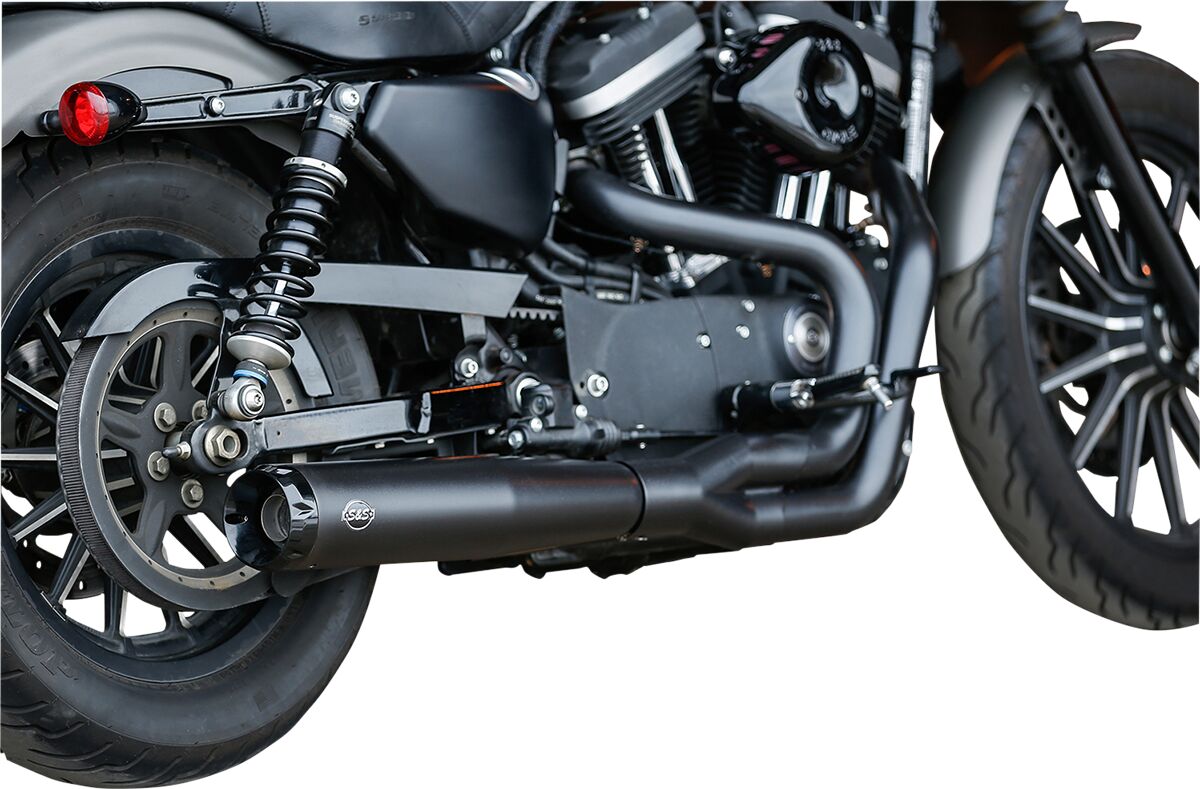 50 State 2:1 Exhaust - Black - '14-'20 XL