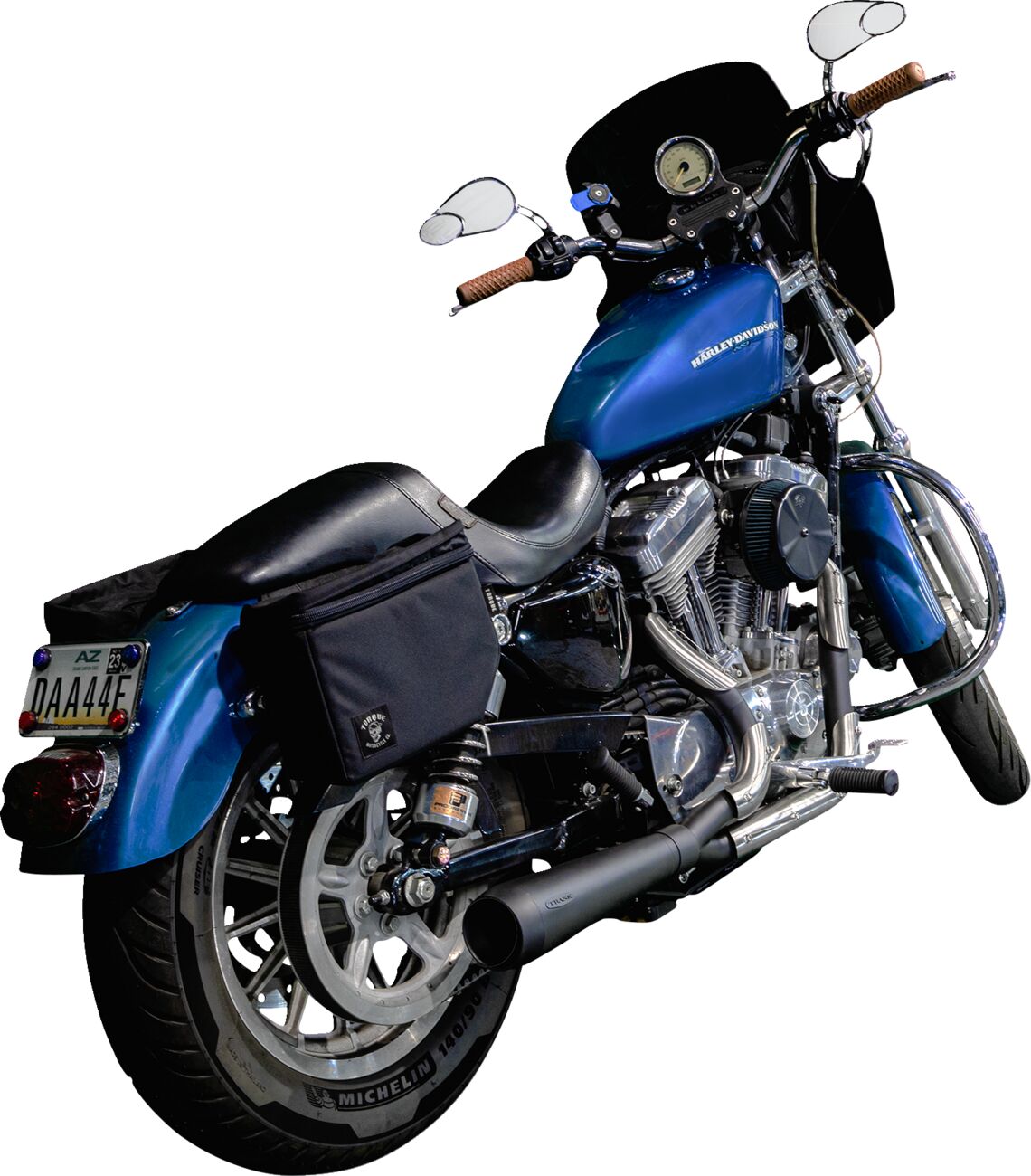 EXHAUST 2:1 ASSAULT BLK 04-22 XL